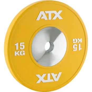 ATX LINE kotouč HQ Rubber Plates 15 kg, žlutý