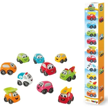 autíčko Smoby Vroom Planet Bubble Car Tube 10 ks