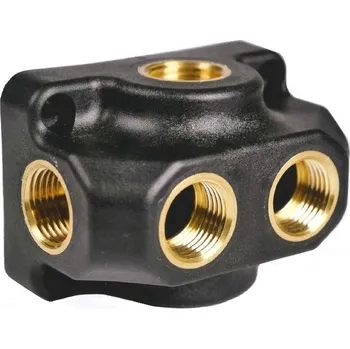 Příslušenství ke kompresoru INAIRCOM Průchozí krabice 2xG1/2i x 4xG1/2i