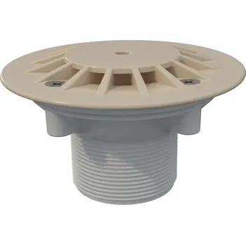 Astralpool dnová recirkulační i sací tryska regulovatelná, barva slonová kost (RAL1015), pro betonové bazény bez fólie