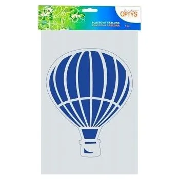 Šablona Balón, 20 x 30 cm, plast, DOPRODEJ