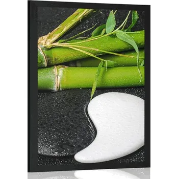 Plakát Dovido Plakát kameny ve tvaru Jin a Jang