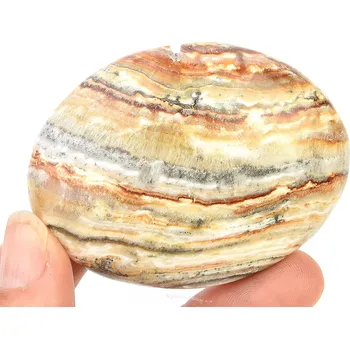 Přírodní kámen Aragonit pruhovaný mýdlo (Pákistán) 120 g sleva