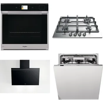 Set domácích spotřebičů WHIRLPOOL W9 OP2 4S2 H + WHIRLPOOL TKRL 661 IX EU + WHIRLPOOL AKR 62F LT K + WHIRLPOOL WIO 3T133 PLE