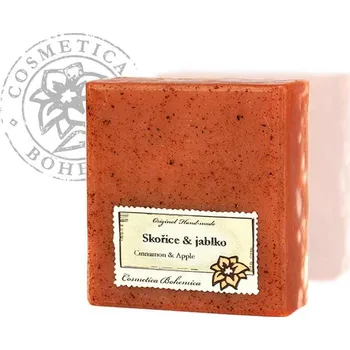 Mýdlo Cosmetica Bohemica - Mýdlo glycerinové Skořice a jablko 105g