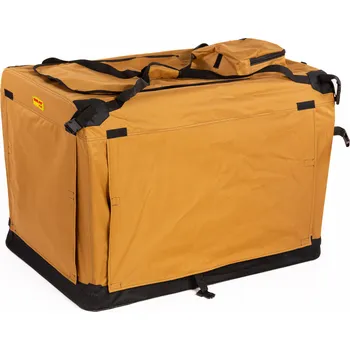 přepravka pro zvíře Kennelka přepravní COOL PET Plus, česká kvalitní výroba, odolné síťky, HOŘČICOVÁ barva Velikost přepravního boxu: 2XL 91*64*64cm