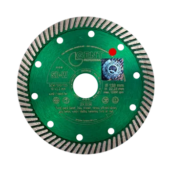 Brusný kotouč Kotouč řezný diamant GENT SD-W 115mm turbo zelený