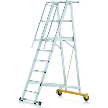 Žebřík Zarges ZARGES plošinový žebřík ZAP SAFEMASTER PLUS S s pracovní výškou 3,3 m + doprava zdarma