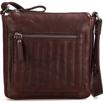 Dámské tmavě hnědé mini crossbody SPIKES & SPARROW