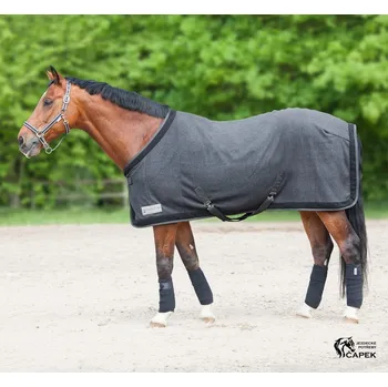 Jezdectví Odpocovací deka Waldhausen -ESPERIA TWO- - Šedá - 135cm