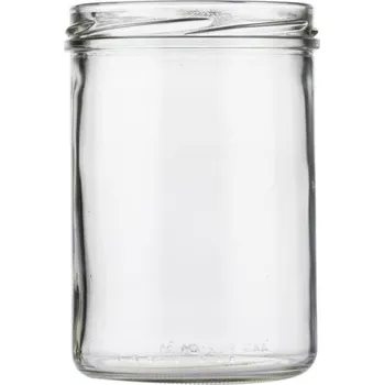 Zavařovací sklenice Zavařovací sklenice 440 ml STURZ / ROVNÁ čirá - TO 82 440 ml 24