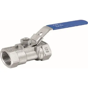 Vodovodní kohout INAIRCOM Jednodílný kulový kohout páka 1"i x 1"i INOX