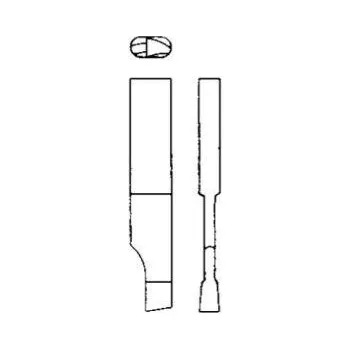 Pracovní nůž Nůž pro kruhové vyřezávače tvrdokov LILIPUT 3 GFS