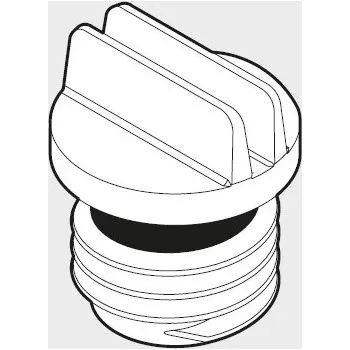 Příslušenství ke kompresoru INAIRCOM Zátka plnícího otvoru přimazávače 1/8-3/8