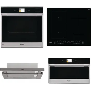 Set domácích spotřebičů WHIRLPOOL W9 OP2 4S2 H + WHIRLPOOL WL B8160 NE + WHIRLPOOL AKR 5390/1 IX + WHIRLPOOL W9 MD260 IXL