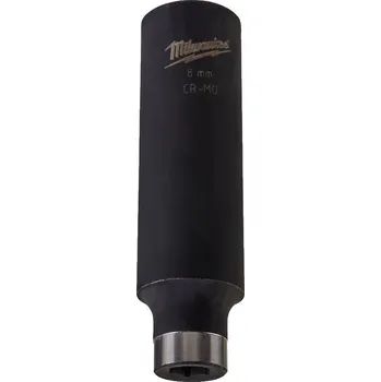 Gola hlavice MILWAUKEE Průmyslová hlavice Shockwave 3/8" HEX 8mm, prodloužená
