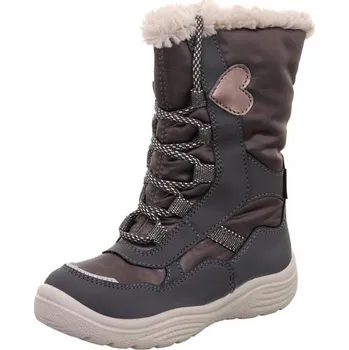 Chlapecká zimní obuv SUPERFIT Zimní dětské boty šedá 28