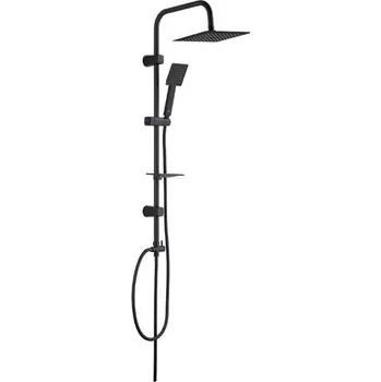 Sprchový panel Aplomo Drop sprchový set, black