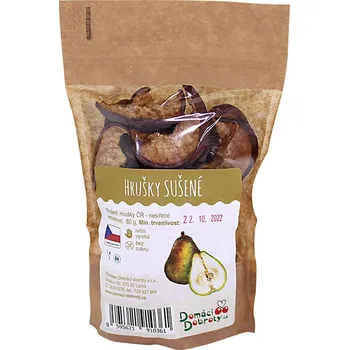 Sušené ovoce Domácí dobroty s.r.o. Hrušky sušené 80 g