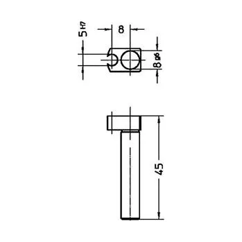Snímače (pár) pro univerzální komparační přístroj 0739132 HP