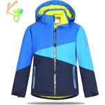 Chlapecká zimní bunda - KUGO PB7352, modrá Barva: Modrá, Velikost: 98