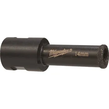 Vrták MILWAUKEE Diamantový vrták pro suché vrtání M14 Diamond Max™ ∅ 14 x 68 mm