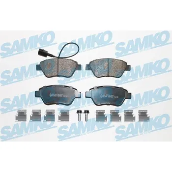 Brzdová destička Sada brzdových destiček, kotoučová brzda SAMKO 5SP763K
