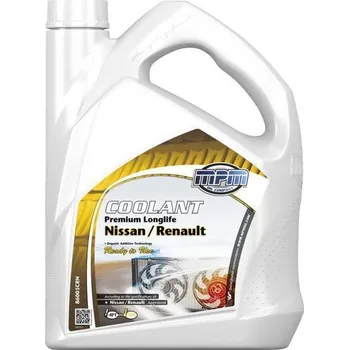 Náplň do chladiče a ostřikovače MPM Longlife Coolant Renault/Nissan Ready 5L