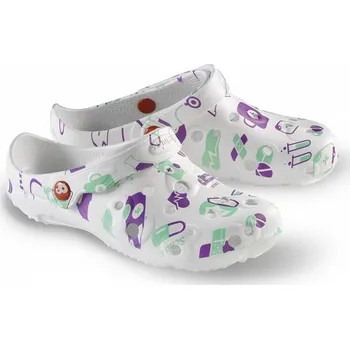 Dámská zdravotní obuv Schu´zz Globule dámská obuv 0029 bílá potisk zdravotnictví, Velikost 41