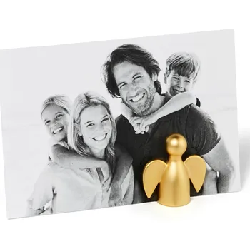 Odpadkový koš Držák na fotografie nebo jmenovky ANGELO, zlatý - Philippi