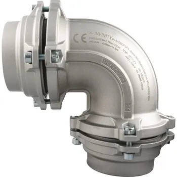 Kouřovod INAIRCOM Koleno 80 x 80