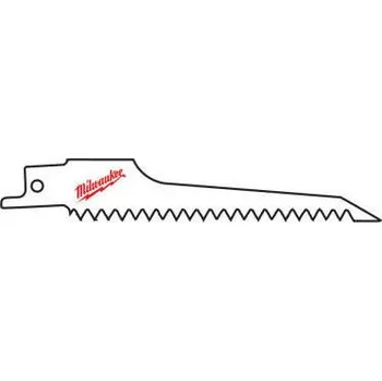 Příslušenství k nářadí MILWAUKEE Pilový plátek na sádrokarton/omítkové obklady 125mm x 6 Tpi (5 ks)