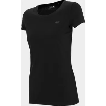 Dámské tričko 4F H4Z22-TSD350 DEEP BLACK Dámské tričko US S H4Z22-TSD350 DEEP BCKLA