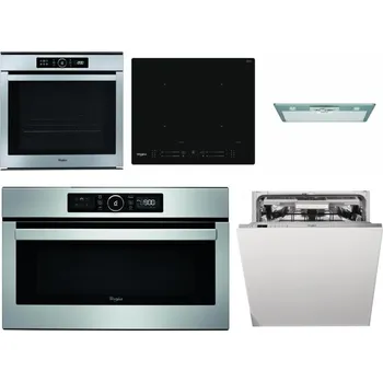 Set domácích spotřebičů WHIRLPOOL ABSOLUTE AKZM 8480 IX + WHIRLPOOL WL S7260 NE + WHIRLPOOL AKR 650/1 IX + WHIRLPOOL ABSOLUTE AMW 730 IX + WHIRLPOOL WIO 3O540 PELG