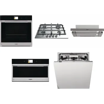Set domácích spotřebičů WHIRLPOOL W9 OP2 4S2 H + WHIRLPOOL TKRL 661 IX EU + WHIRLPOOL AKR 5390/1 IX + WHIRLPOOL W9 MD260 IXL + WHIRLPOOL WIO 3O540 PELG