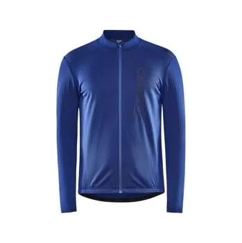 cyklistický dres Cyklodres CRAFT CORE SubZ LS modrá XL