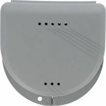 Dárková krabička PURE krabička na rovnátka / náhrady (stříbrná), 1ks