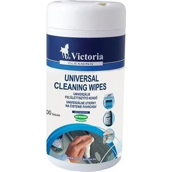 Čistící ubrousky VICTORIA / 100 ks v balení