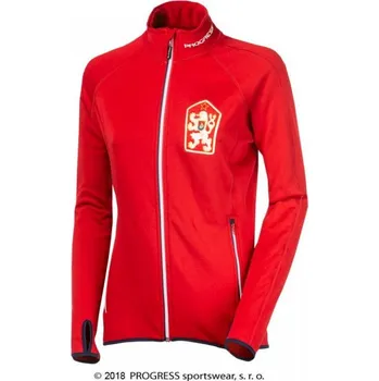 Dámská mikina Mikina dámská Progress TIMURA ČSSR 1989, NEW červená Velikost: L