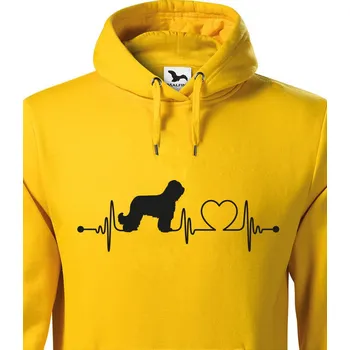 Pánská mikina Pánská mikina Briard tep, Barva Žlutá 1350
