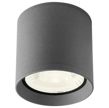 Venkovní osvětlení Redo 90345 XILO exteriérové stropní svítidlo COB LED 15W | 1237lm | 3000K | IP54 - antracit + sada - Trio LED žárovka 2x10W | E27 | 3000K | 806lm