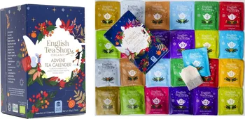 čaj English Tea Shop BIO adventní kalendář modrý 24 ks 50 g