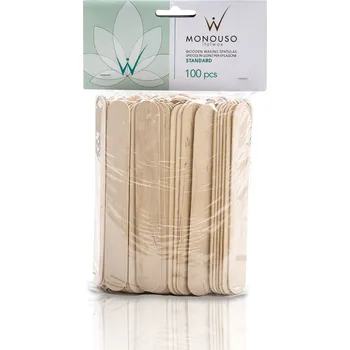 Přípravek na depilaci a epilaci Italwax špachtle dřevěná standard 100 ks