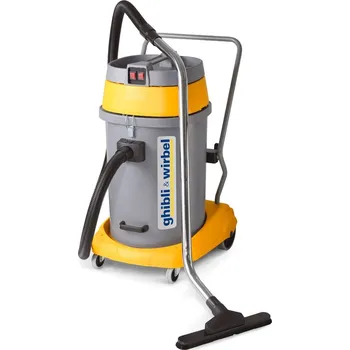Vysavač GHIBLI vysavač na suché/mokré sání GHIBLI AS 590 P CBN, dva motory (plastový kontejner)