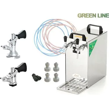 Chladicí zařízení na pivo Lindr.CZ - ČR KONTAKT 40/K GL + 2x naražeč