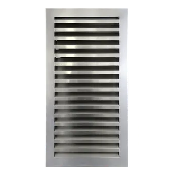 Větrací mřížka Ventilační mřížka M&D 300x600 mm hliníková (větrací mřížka 300*600 mm hliník s pevnými lamelami)