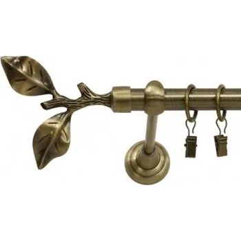 Garnýž Kovová garnýž Antik Ø 19 mm - List rose