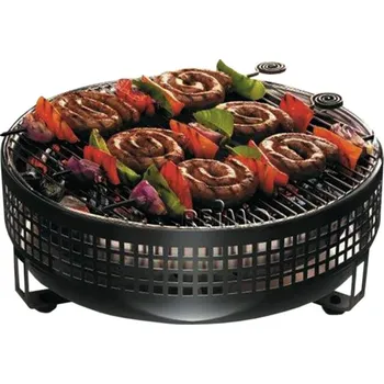 Stolní gril SAfire na dřevěné uhlí