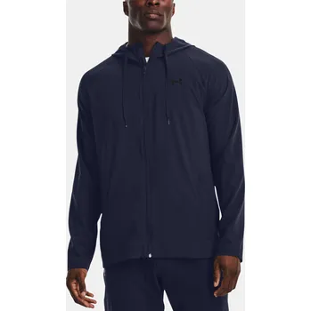 Pánská mikina Pánská mikina Under Armour UA Wvn Perforated Wndbreaker-NVY - tmavě modrá Velikost: L