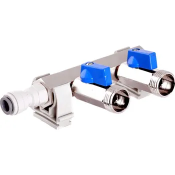 Příslušenství pro výčepní zařízení Rozdělovač tlaku s kohouty 2 st. (výčepní zařízení a technika LINDR)